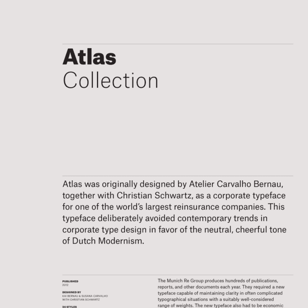 Catalog » Atlas Collection