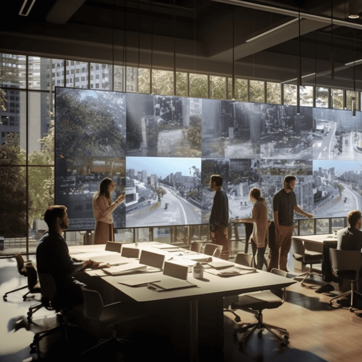 Aaroot Photo of a light filled studio where a team of graphic d fc00e335 5c51 420f 9c64 ccff4aa2dcb7