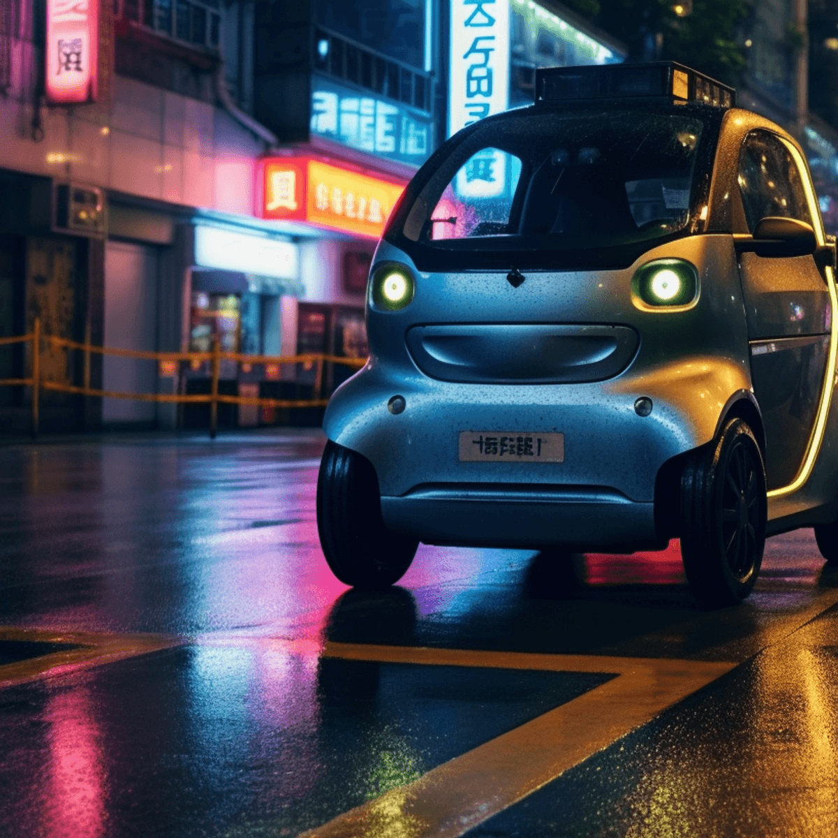 Aaroot Photo of a electric car with Streetview style cameras on ac4d35dc 92e3 418b 9e7c 995a31507fbb