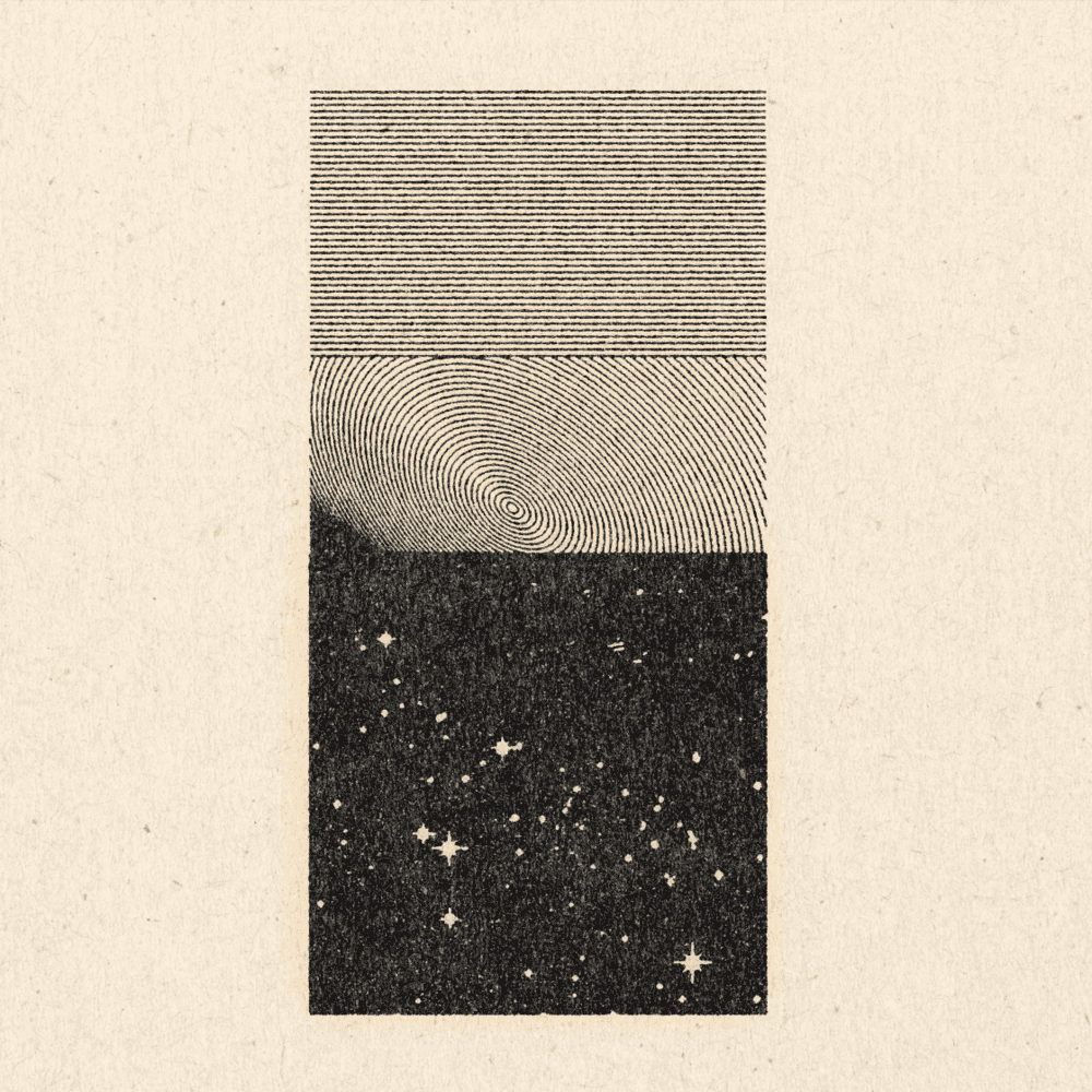 'Deep Space' Print   22 x 22